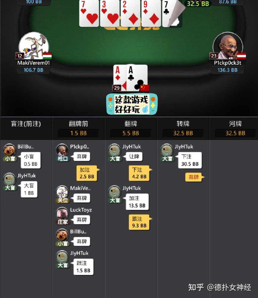 HHpoker微信号官方版手机界面截图-德州扑克对局